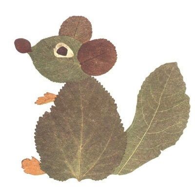 kerajinan tangan dari daun membuat tikus