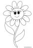 20 Sketsa Gambar Mewarnai Bunga untuk Anak-Anak