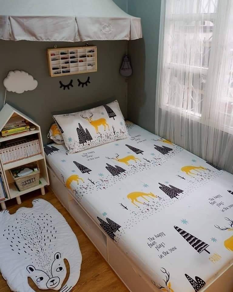 desain kamar tidur remaja ala korea