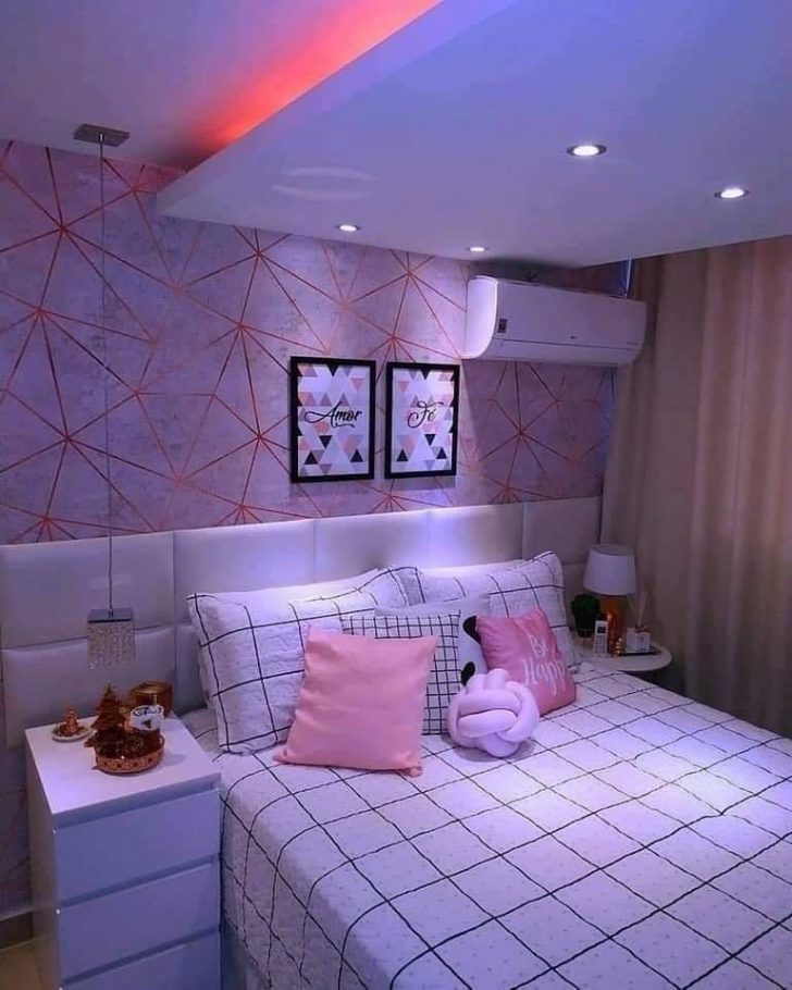 42 Desain kamar tidur sempit remaja perempuan