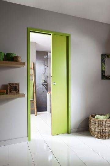 ide pintu geser kayu minimalis