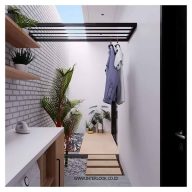 18 Desain Tempat Cuci dan Jemuran Baju di Belakang Rumah yang Meyatu