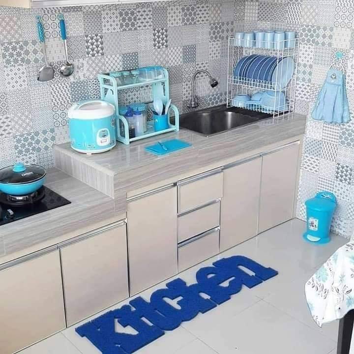 gambar contoh kitchen set minimalis