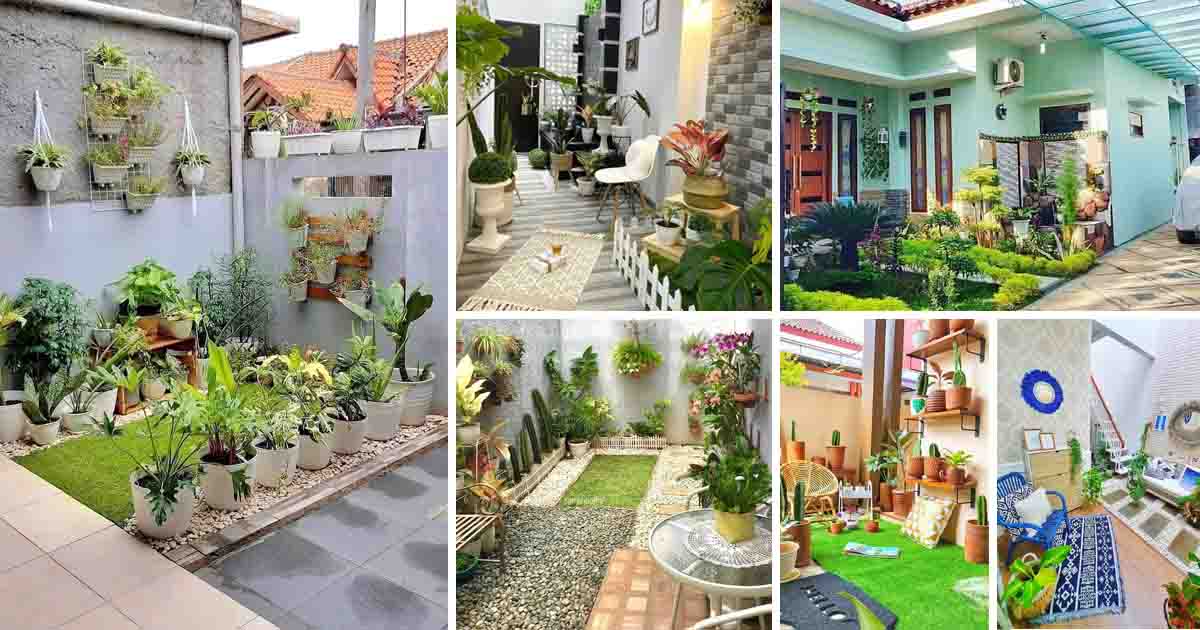 30 Contoh Gambar Taman Rumah Minimalis Yang Mungil Sederhana Tapi Cantik