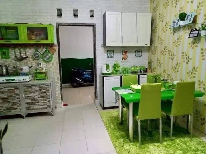warna interior rumah nuansa hijau