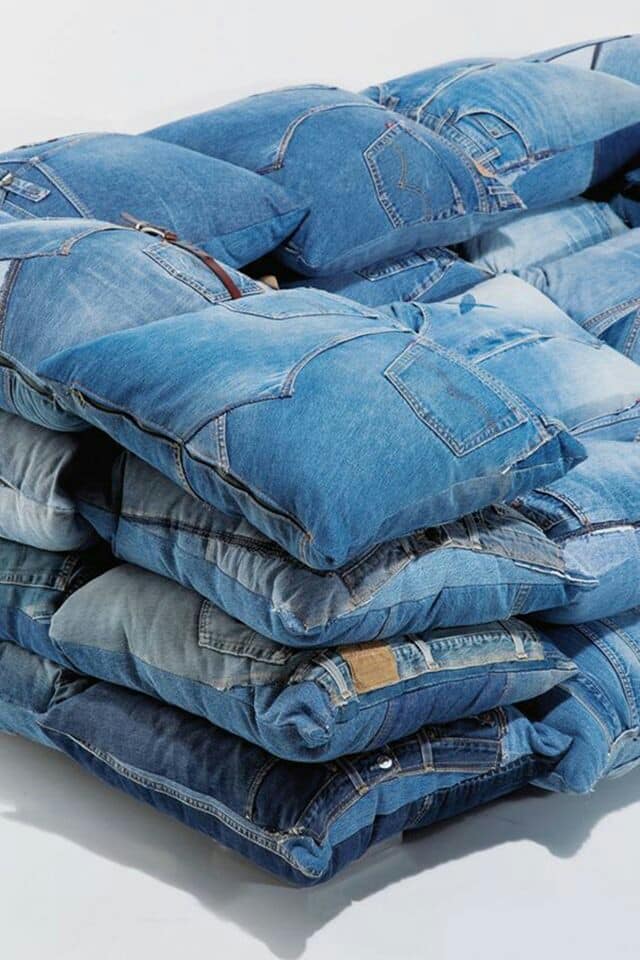 sarung bantal jeans