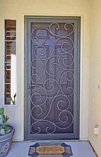 pintu pola sederhana