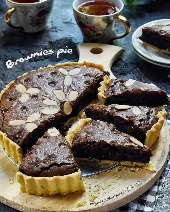 19. Pie brownies