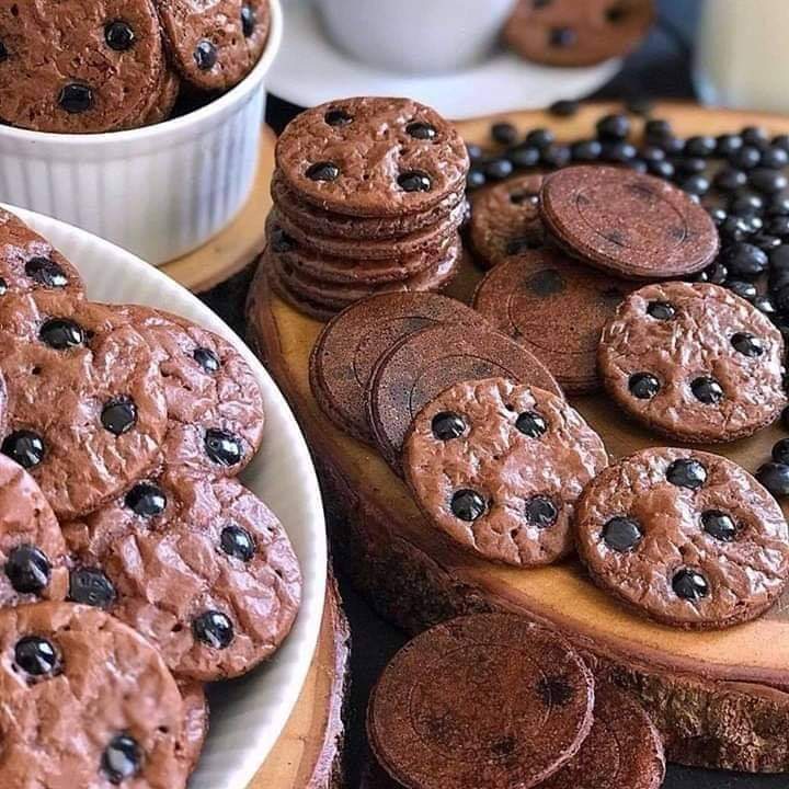 2. Crunchy Brownies Cookies