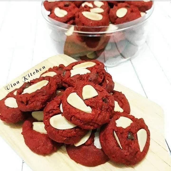 16. Red velvet cookies