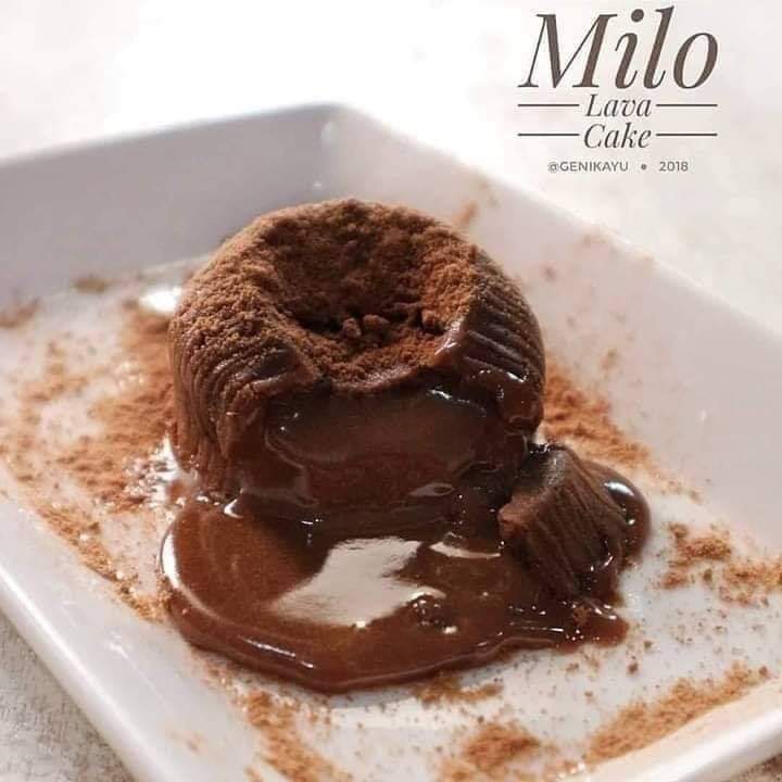 19. Milo lava cake