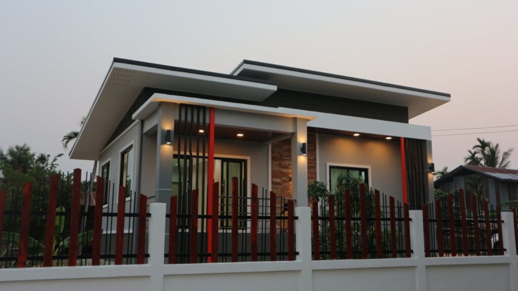  Model  Rumah  Atap  Miring Belakang  Lingkar Warna 25 Desain 