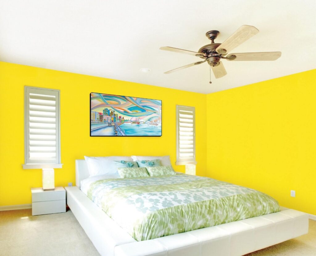 13 Dekorasi Interior Rumah Dengan Warna Ruangan Serba Kuning
