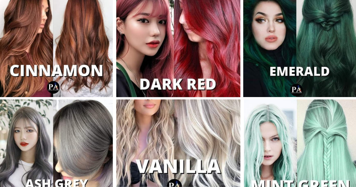 20 Inspirasi Warna Rambut Wanita Keren Cocok Untuk Rambut 