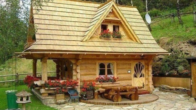 rumah kayu minimalis 2