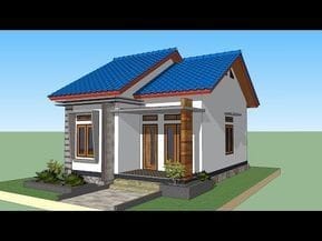 Desain rumah kayu