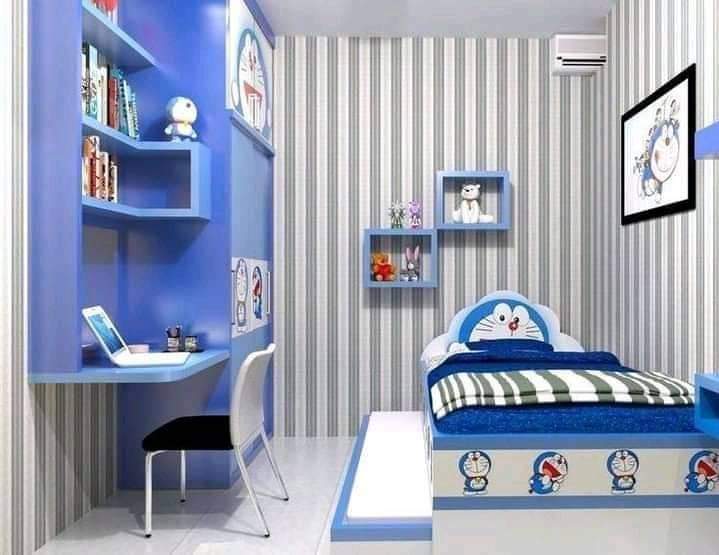 Inspirasi kamar tidur dengan tema baling baling ba