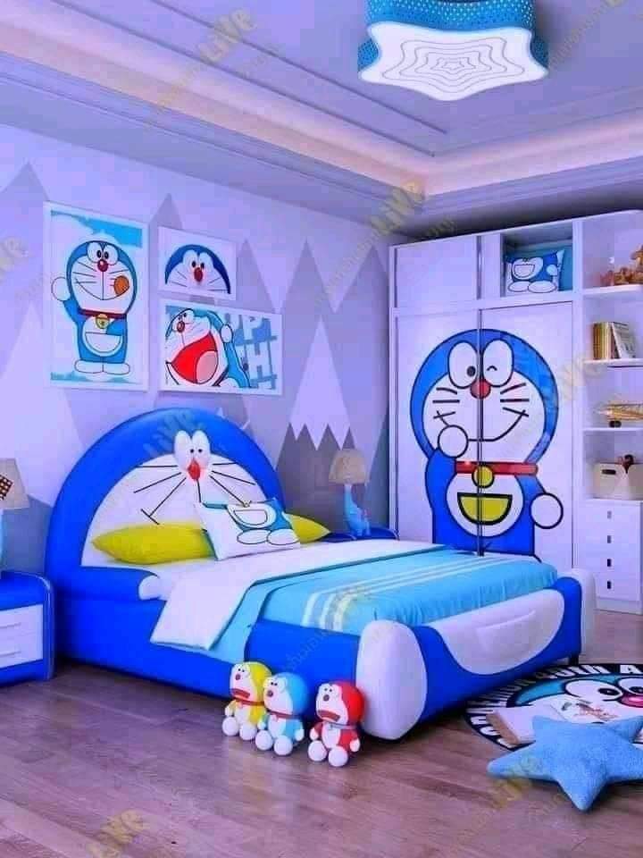 Meja rias tema Doraemon0A