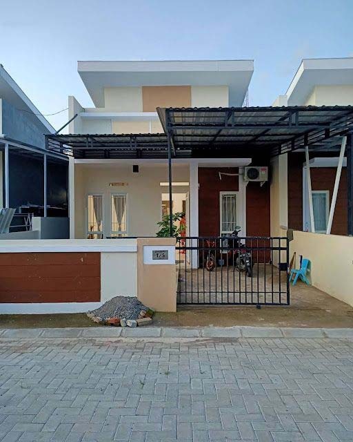Rumah depan kanopi model minimalis teras 58+ Inspirasi