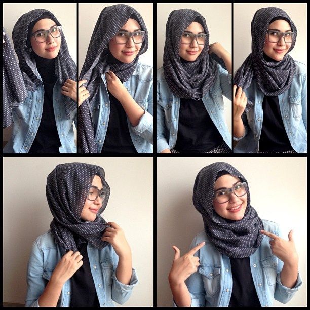 Hijab kacamata
