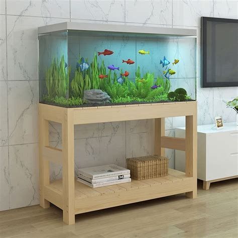 12 Meja Aquarium Minimalis ini Cocok Untuk Mempercantik Ruang Tamu Rumah -  Rumah