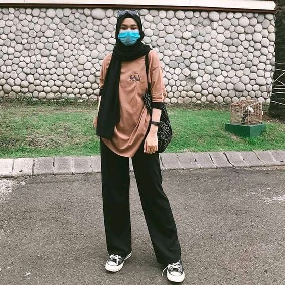 ootd hijab remaja 2
