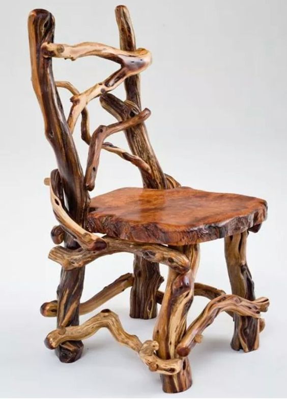kursi kayu unik 1