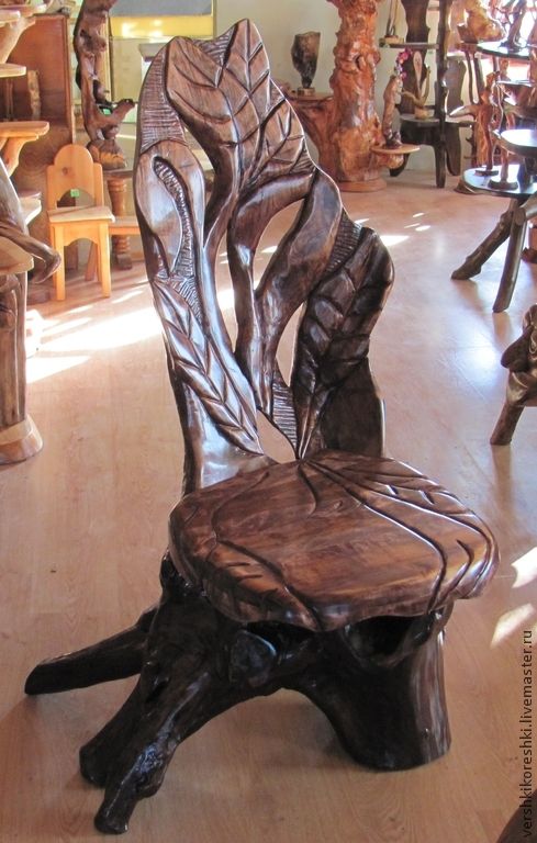 kursi kayu unik 3