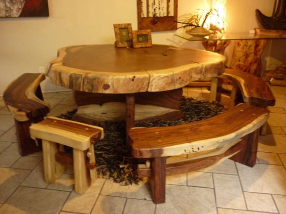 meja kayu unik 6