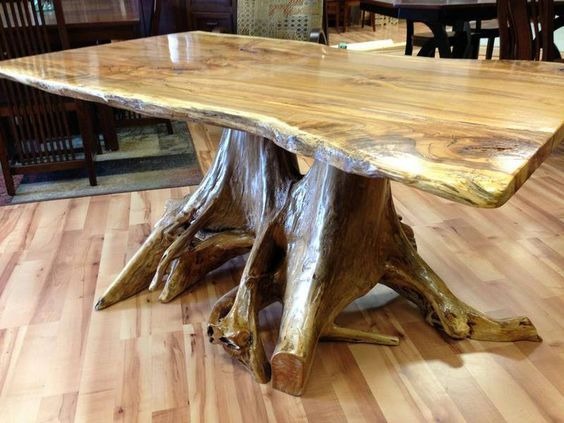 meja kayu unik 8
