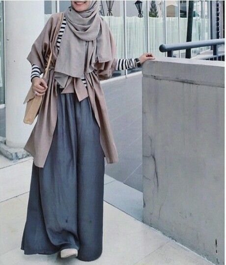 ootd hijab layering 2