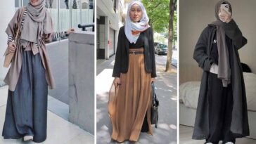ootd hijab layering1